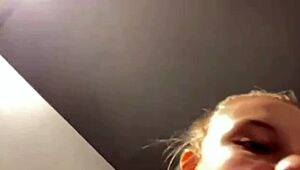 bbw teen reaches extreme orgasm while squirting in gym