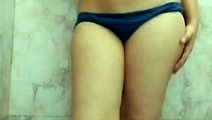 Hotty girlfriend fingering her tight pussy while talking dirty