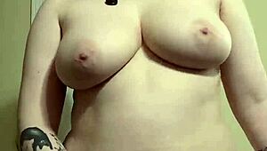 tomboy does striptease and fingers till she squirts hard