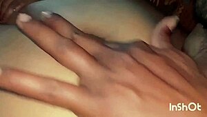 Indian girl bounces on hard cock