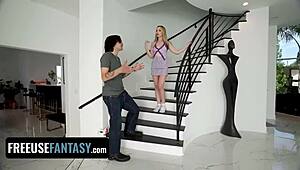 freeuse household part two with teen blonde action