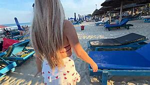 petite asian vacation fling hotel to open air sex