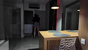We Got Back From The Club And Fucked Right On The Table