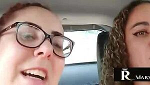 natasha talks dirty in car during interview