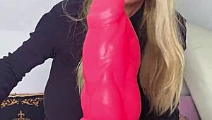 My new 13 5 inch bulldog dildo
