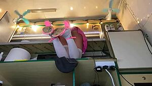 super hot 18 years working for extra cash without panties