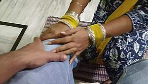 Indian Sasur Fucks His Bahu Using Pain Excuse