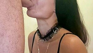 preview milf with sunglasses gives blowjob and gets facial