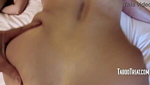 Stepaunt and i tie up stepmom for threesome