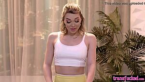 teen shemale emma rose fucks jewelz blu after yoga