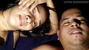 Caught outdoors huge amateur compilation of this hot latina petite 18 having public sex