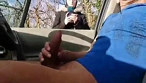 i pull my cock out and she takes me home