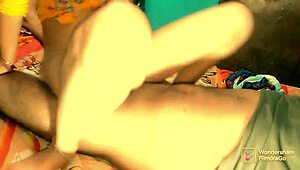 Hot indian desi village bhabhi full romance with devar