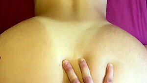 Slut Girlfriend Gets Pounded Doggystyle With Front View Of Everything!