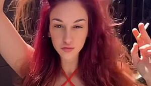 Italian Big Tits Milf Artemisia Love Smoking A Cigarette Outdoor