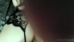 raven hair goth babe in black lingerie sucks and gets fucked