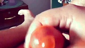 Desi transexual masturbates and cums indian shemale