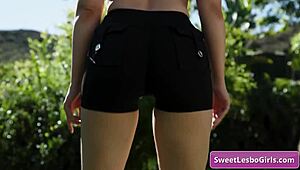 Whitney Wright Alexis Tae Seduce After Workout