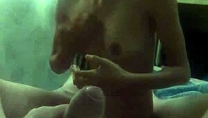 slutty step daughter gets naked for daddy play with her tiny 18+ tits handjob him and get on his cock back ride hottest video ever