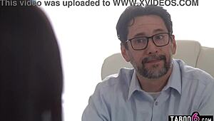 lawyer fucks chinese milf nicole doshi anal in his office