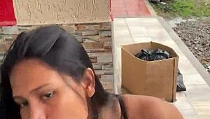 She sucked the scort cock in public for just thirty dollars