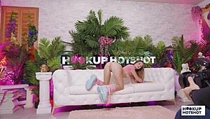 Bts della cate flaunts her tiny 18+ body in a skimpy dressing room