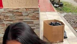 She sucked the scort cock in public for just thirty dollars