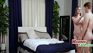 Family competes to see who will drain his balls first