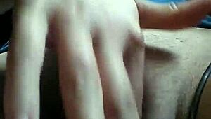 Horny stepmom helping her hairy step daughter