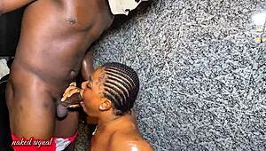 Black pipe makes step daughter cream