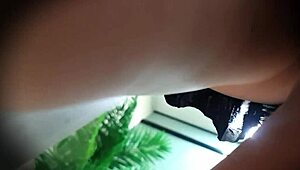 Upskirt Secretary Ninfomana Mexican Nataly Without Panties
