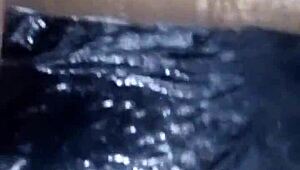 bigblackie shaves and masturbates with big black dick