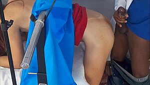 inseminated by gifted doctor behind cuckold husband
