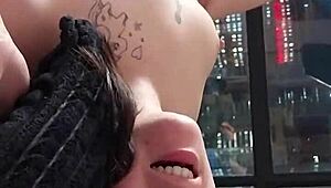 free rough anal with my gothic girlfriend