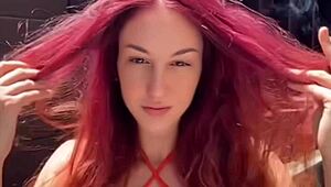 Italian Big Tits Milf Artemisia Love Smoking A Cigarette Outdoor