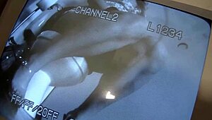 Aurora snow waits for gloryhole cock to suck