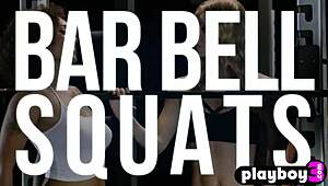 cardio workout helps sexy babe reveal toned body
