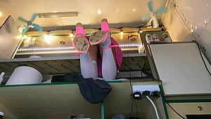 super hot 18 years working for extra cash without panties