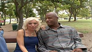 mature wife fucks a stranger while her husband watches