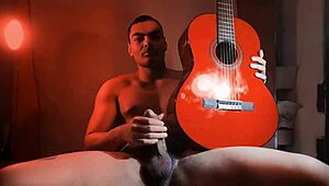 Guitarjob Fucking With Yamaha Guitar In Chinese Style