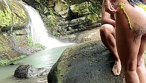 Caught outdoors huge amateur compilation of this hot latina petite 18 having public sex