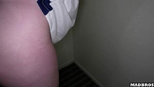 English fan takes public anal