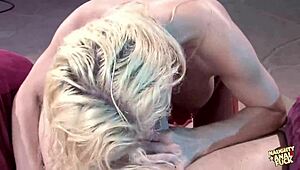 busty blonde gets tight asshole railed