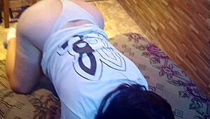 Latina emo wife gets pussy and ass licked before motel fuck