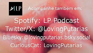 Lp podcast guides pleasure under blanket