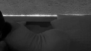 Hidden hotel footage shows a real encounter