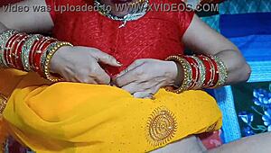 Indian father in law meets daughter in law suddenly