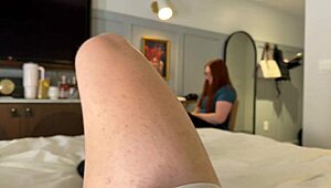 Curvy big booty nurse rides and fucks her patient during casting interview