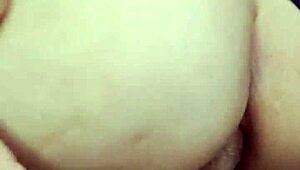 Petite amateur girl moans loudly during pov anal with old man and swallows cum
