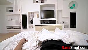 My gfs step granny is a great cock sucker and loves it